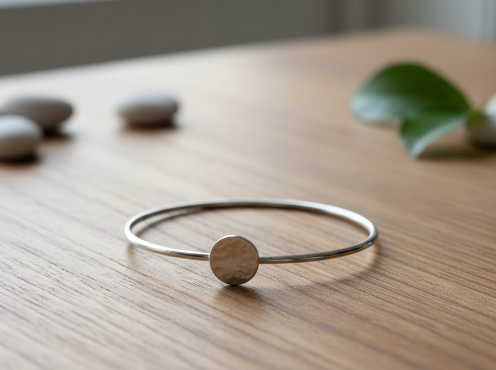 The Hammered Solstice Bangle